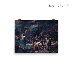 The Witches Sabbath by Frans Francken the Younger, 1607 poster 3