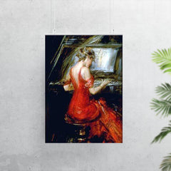 The Woman in Red by Giovanni Boldini poster 7