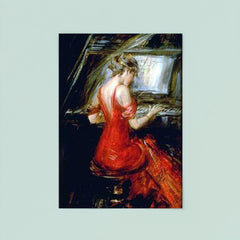 The Woman in Red by Giovanni Boldini poster 8