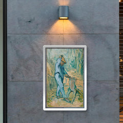 The Woodcutter by Vincent van Gogh, 1890 poster 2