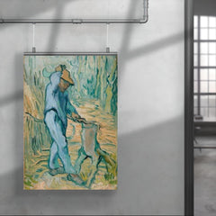 The Woodcutter by Vincent van Gogh, 1890 poster 4