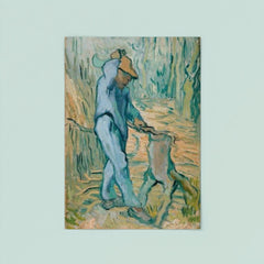 The Woodcutter by Vincent van Gogh, 1890 poster 8