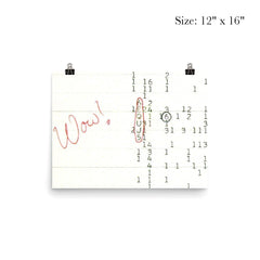 The wow signal poster 3