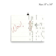 The wow signal poster 4