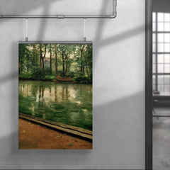 The Yerres, Rain by Gustave Caillebotte, 1875 poster 4