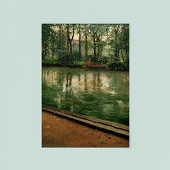 The Yerres, Rain by Gustave Caillebotte, 1875 poster 8