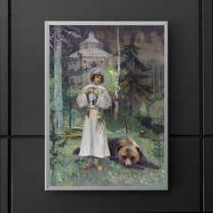 The Youth of St Sergius by Mikhail Nesterov poster 5