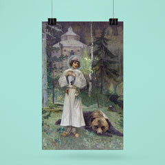 The Youth of St Sergius by Mikhail Nesterov poster 6