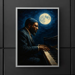 Thelonious Monk at midnight piano poster 5