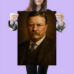 Theodore Roosevelt portrait poster 3
