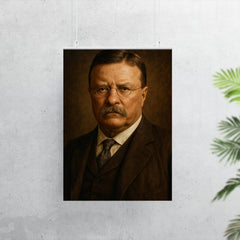 Theodore Roosevelt portrait poster 7