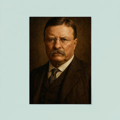 Theodore Roosevelt portrait poster 8