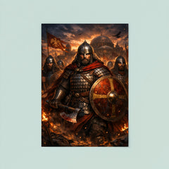 Theodosius' Varangian Guard in lamellar twilight poster 8