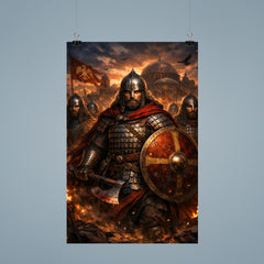 Theodosius' Varangian Guard in lamellar twilight poster 9
