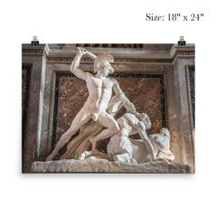 Theseus Fighting the Centaur by Antonio Canova, 1804–1819 poster 5