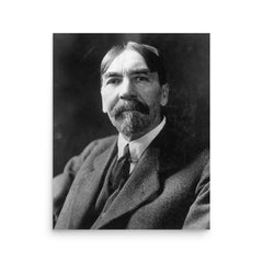 Thorstein Veblen poster on a plain backdrop in size 16"x20".