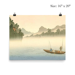 Three Fishermen by Koho Shoda poster 2