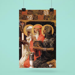 Three Wise Men by J.C. Leyendecker, 1900 poster 6