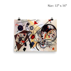 Throughgoing Line by Wassily Kandinsky poster 3