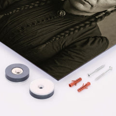Tieraona Low Dog metal print mockup
