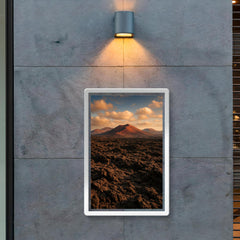 Timanfaya Lava Fields Lanzarote Spain poster 2