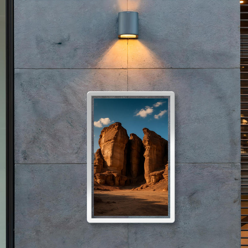 Timna Park Sandstone Pillars Israel poster 2