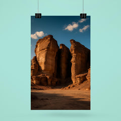 Timna Park Sandstone Pillars Israel poster 6