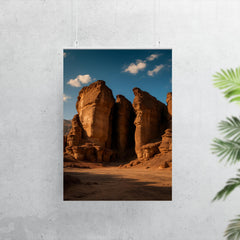 Timna Park Sandstone Pillars Israel poster 7