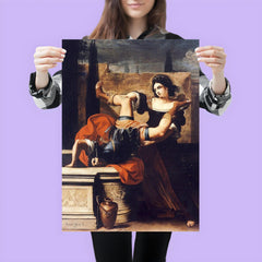 Timoclea Kills the Captain of Alexander the Great by Elisabetta Sirani, 1659 poster 3