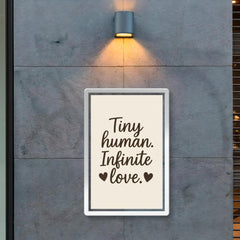Tiny human Infinite love poster 2