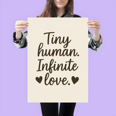 Tiny human Infinite love poster 3