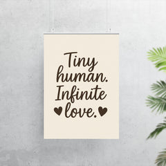 Tiny human Infinite love poster 7
