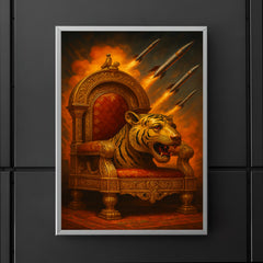 Tipu Sultan's tiger throne and rockets poster 5