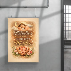 Tired mothers raise tomorrow's miracles poster 4