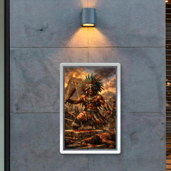 Tlahuicole gladiator sacrifice final stand poster 2