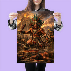 Tlahuicole gladiator sacrifice final stand poster 3