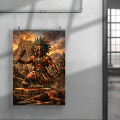 Tlahuicole gladiator sacrifice final stand poster 4