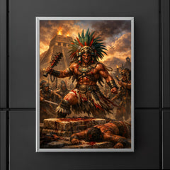 Tlahuicole gladiator sacrifice final stand poster 5