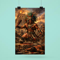 Tlahuicole gladiator sacrifice final stand poster 6