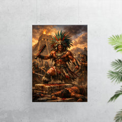 Tlahuicole gladiator sacrifice final stand poster 7