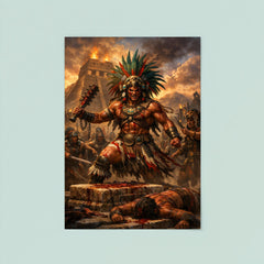 Tlahuicole gladiator sacrifice final stand poster 8