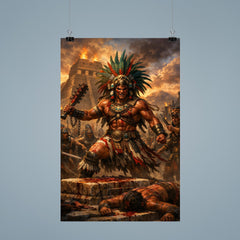 Tlahuicole gladiator sacrifice final stand poster 9