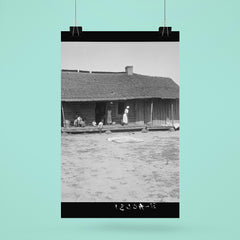 Tobacco sharecroppers home near Tifton, Georgia by Dorothea Lange poster 6