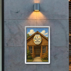 Toilet Seat Art Museum San Antonio Texas USA poster 2