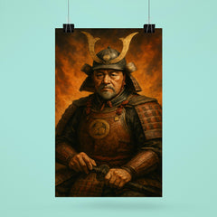 Tokugawa Ieyasu after Sekigahara portrait poster 6