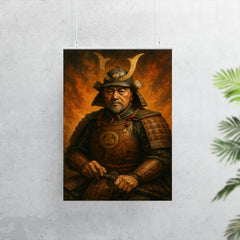 Tokugawa Ieyasu after Sekigahara portrait poster 7