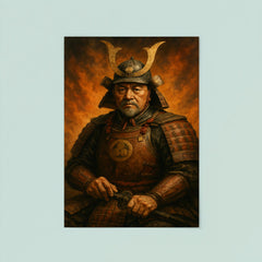 Tokugawa Ieyasu after Sekigahara portrait poster 8
