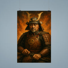 Tokugawa Ieyasu after Sekigahara portrait poster 9