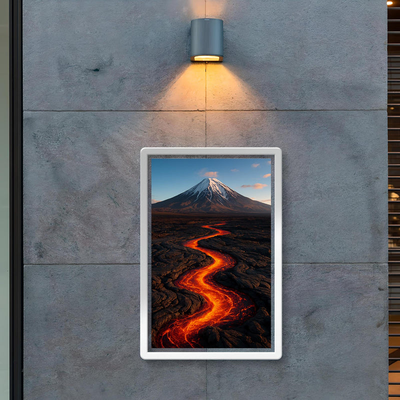Tolbachik Lava Fields Kamchatka Russia poster 2