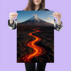 Tolbachik Lava Fields Kamchatka Russia poster 3